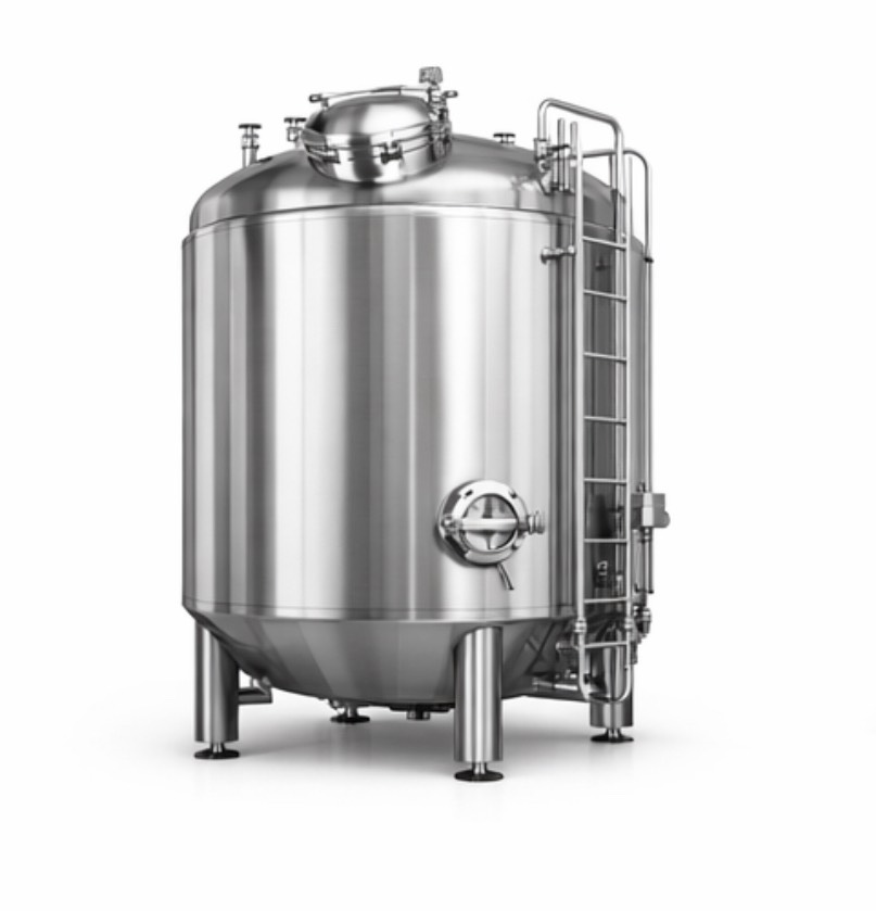 食品廠大型不鏽鋼槽桶、發酵槽、儲存槽拆除