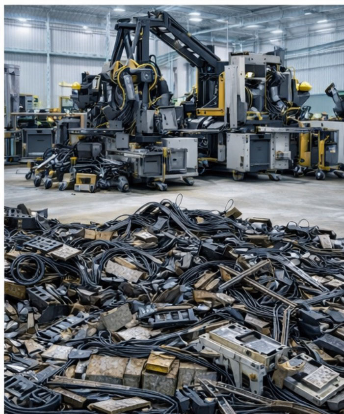 科技廠中大型精密設備報廢